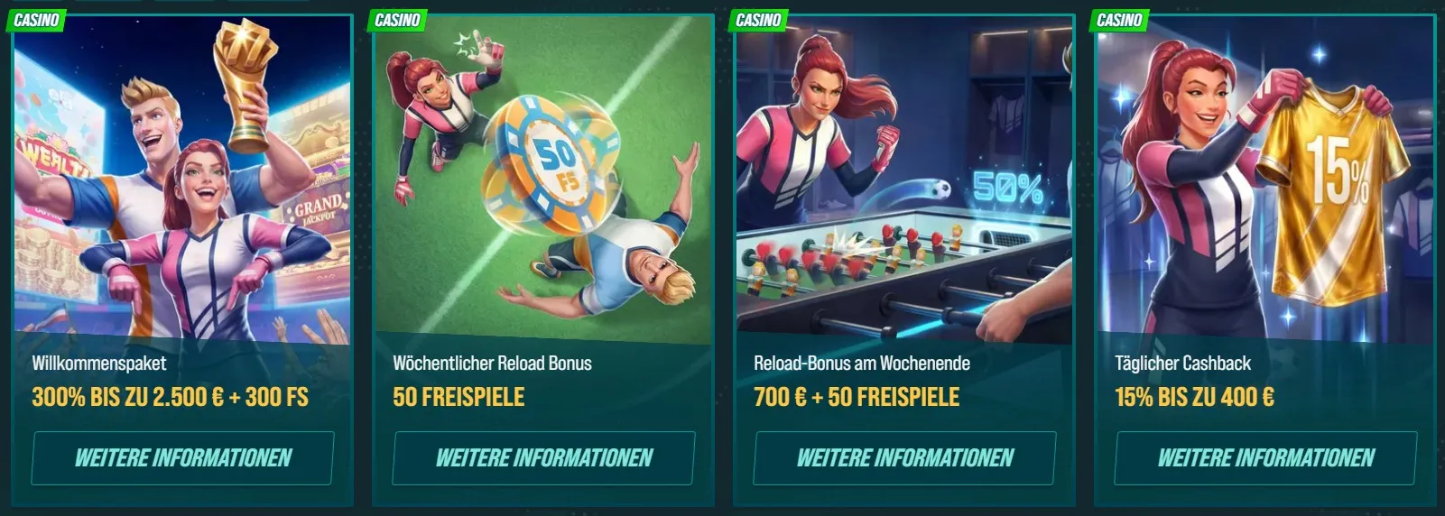 Golisimo Casino Bonusse und Aktionen
