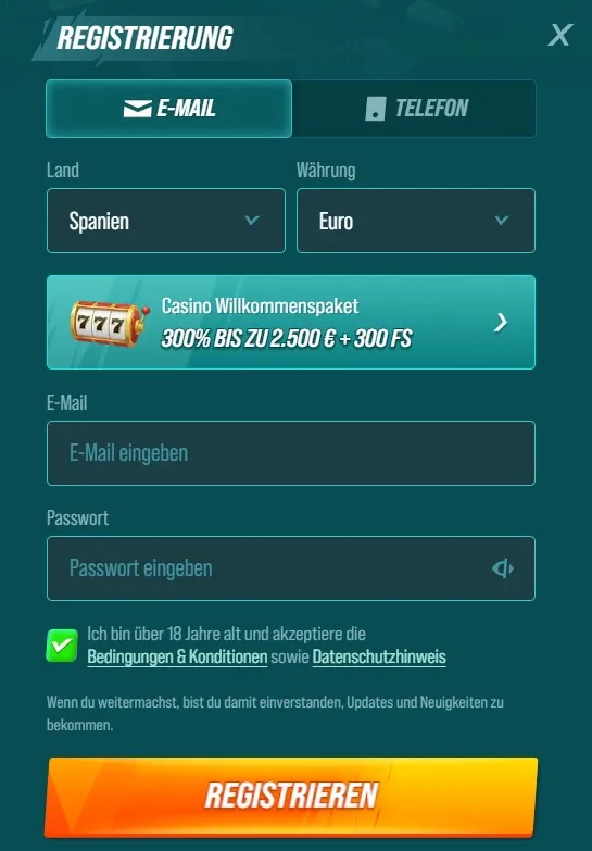 Golisimo Casino Registrierung